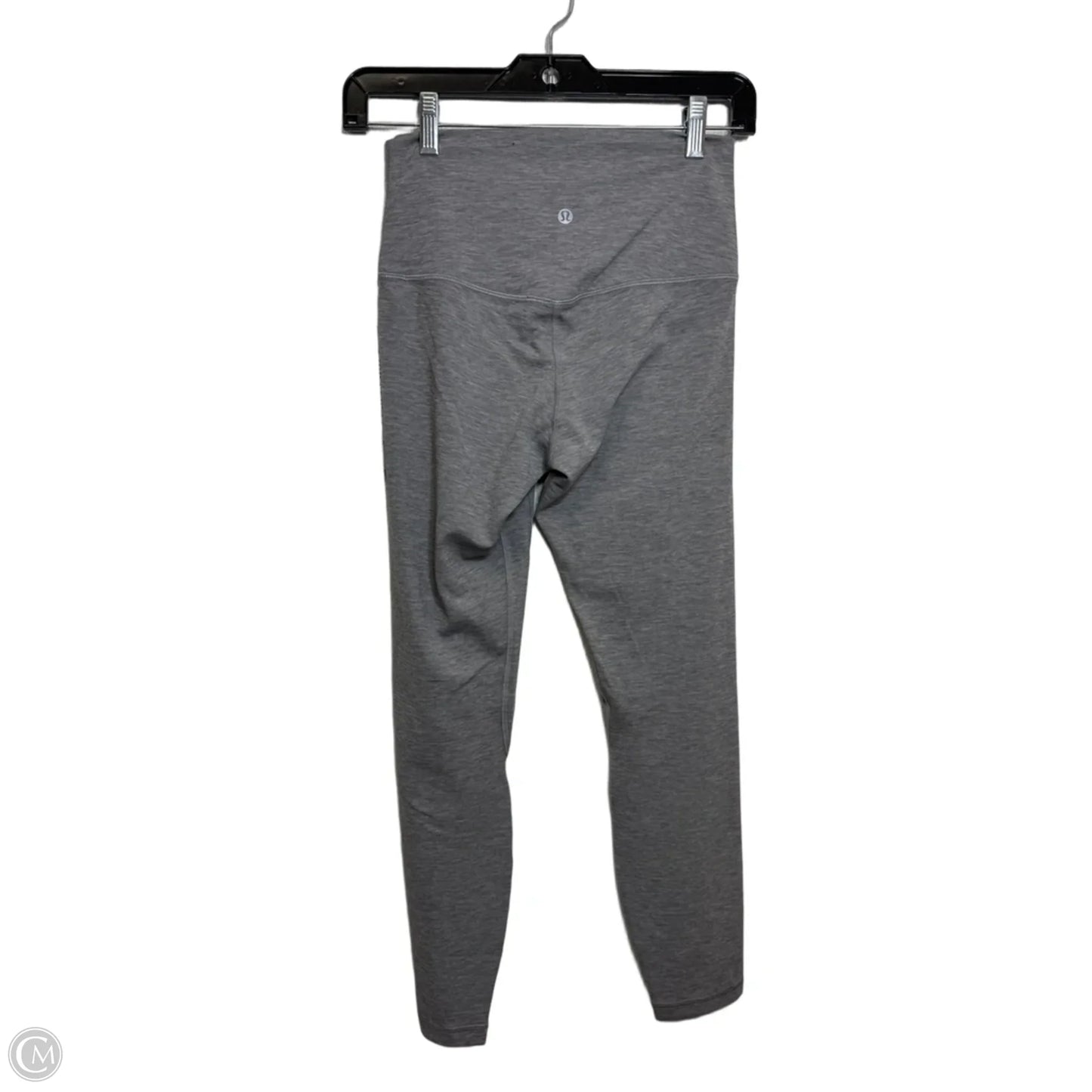 Athletic Leggings By Lululemon In Grey, Size: 6