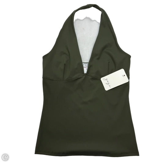 Halter Tank Top By Gaze In Green, Size: S