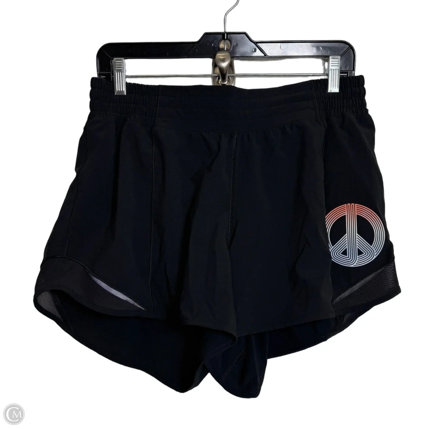 Athletic Shorts By Lululemon In Black, Size: 10