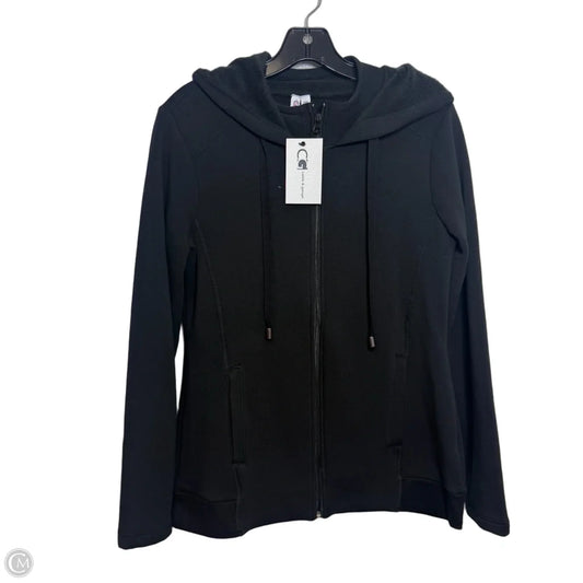 Athletic Jacket By Cable And Gauge In Black, Size: S