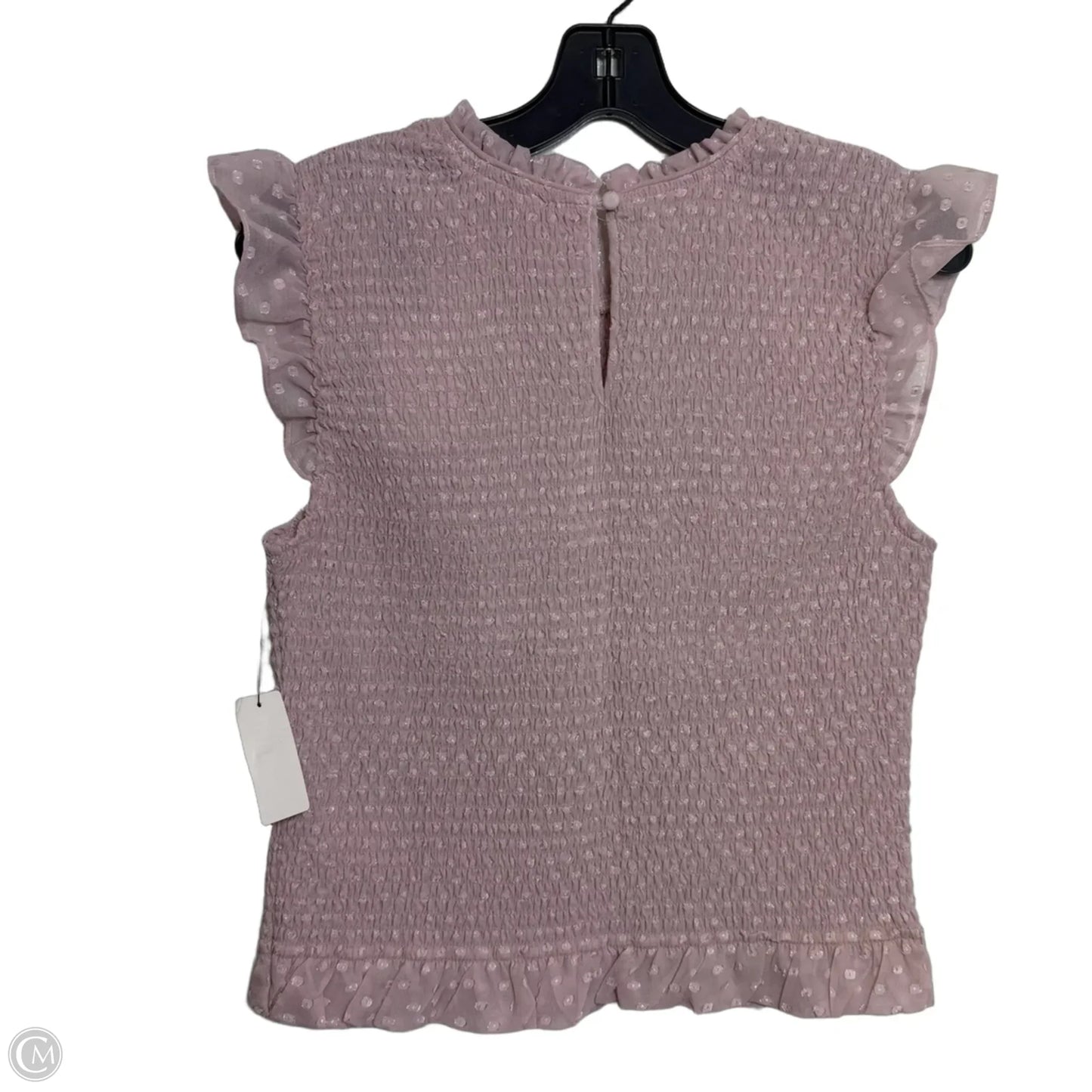 Top Sleeveless By Laundry In Pink, Size: M