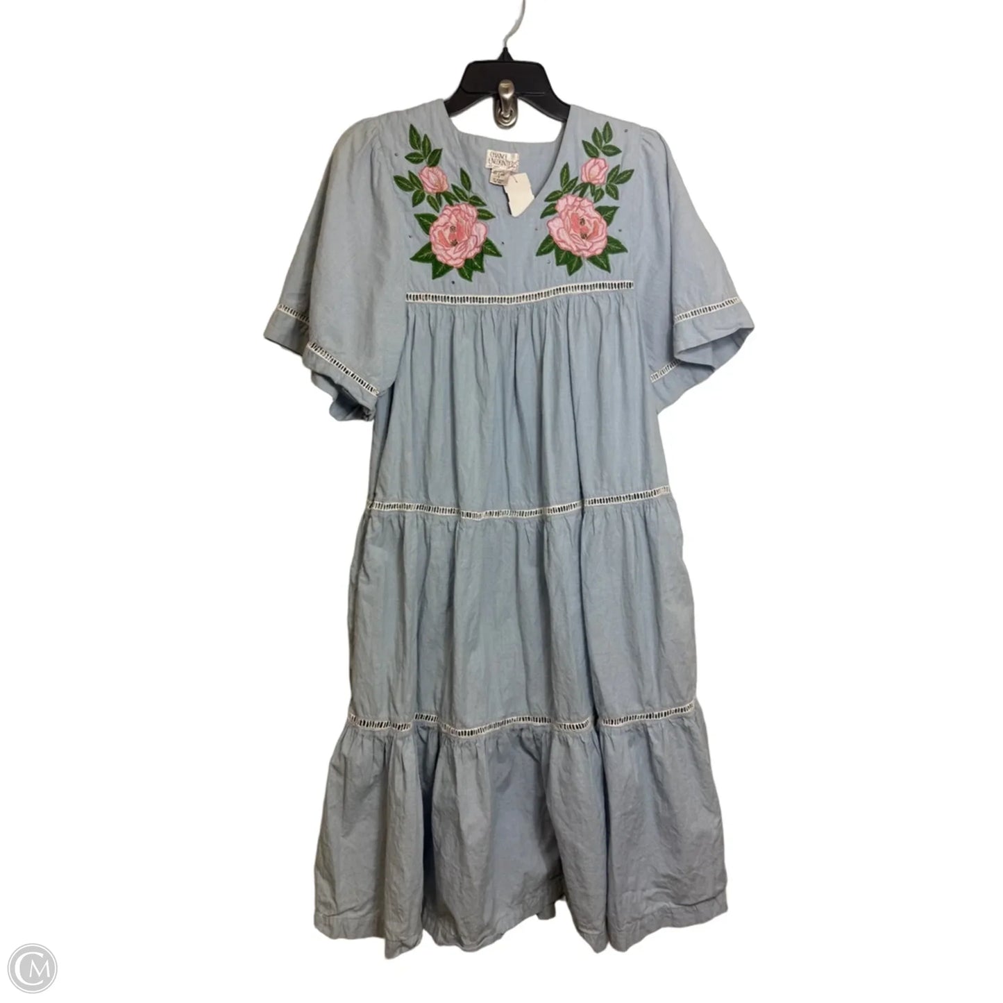 Dress Casual Midi By Clothes Mentor In Floral Print, Size: S