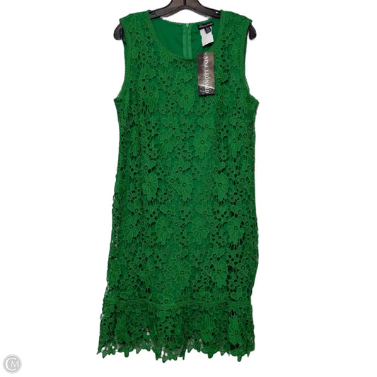 Dress Party Short By Nina Leonard In Green, Size: L