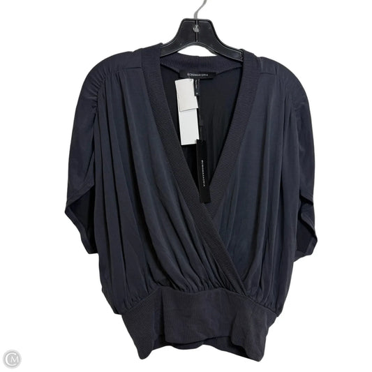 Top Short Sleeve By Bcbgmaxazria In Black, Size: Xs