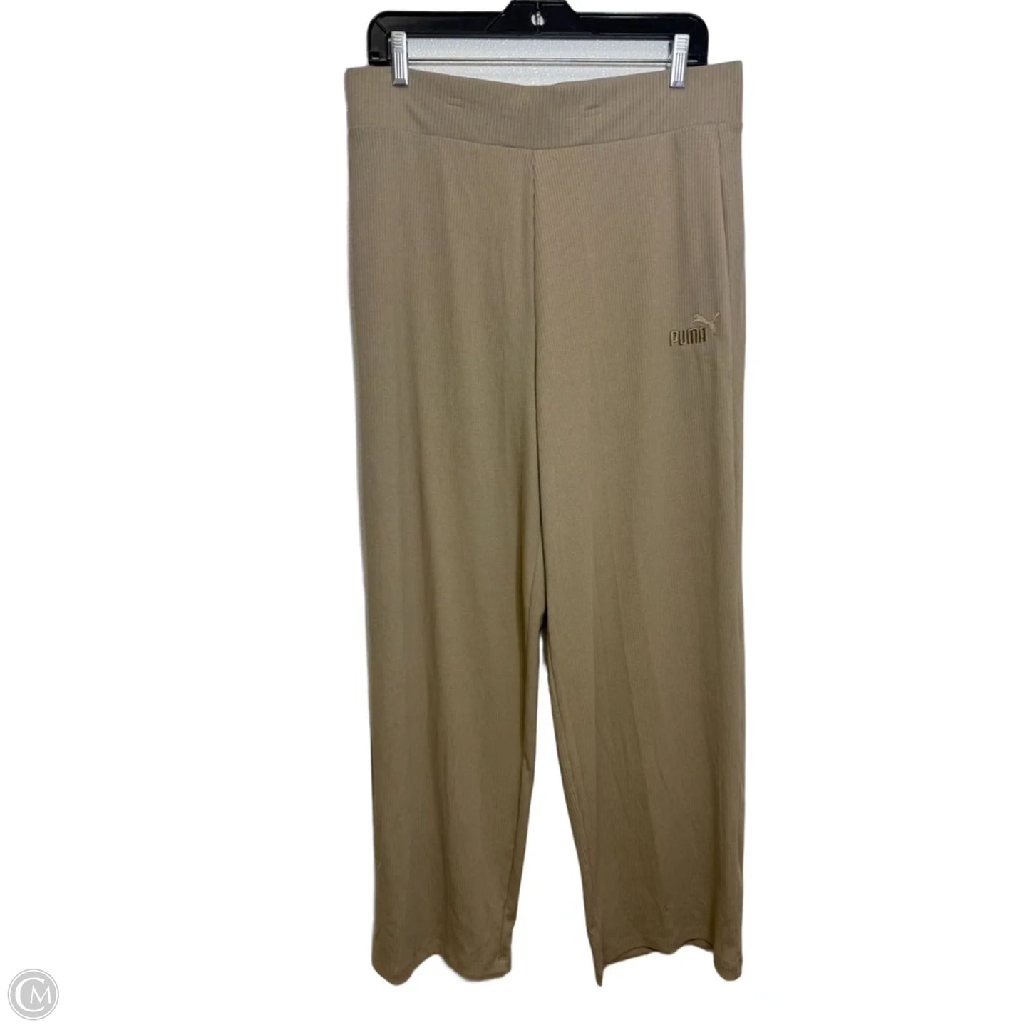 Athletic Pants By Puma In Tan, Size: L