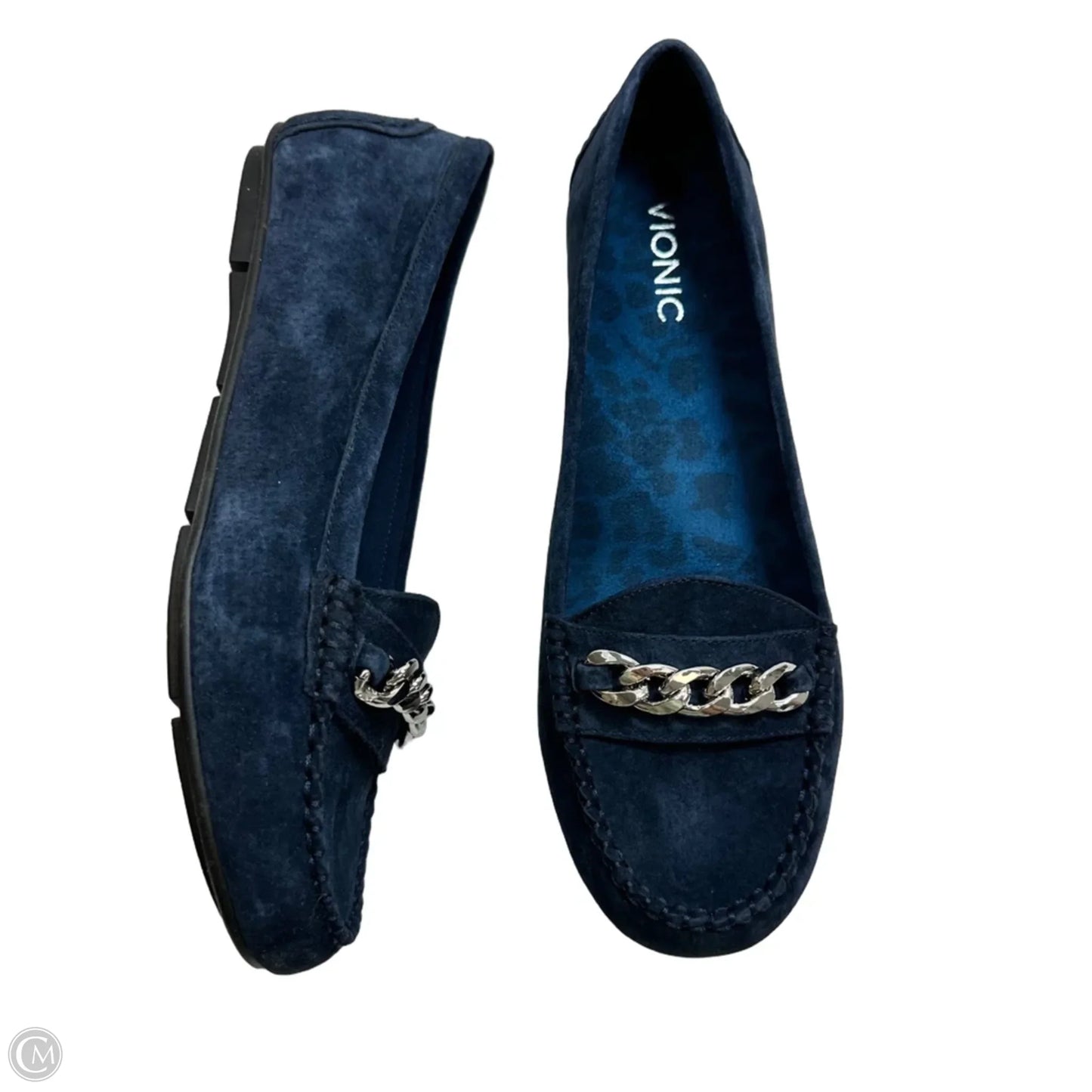 Shoes Flats By Vionic In Navy, Size: 9.5
