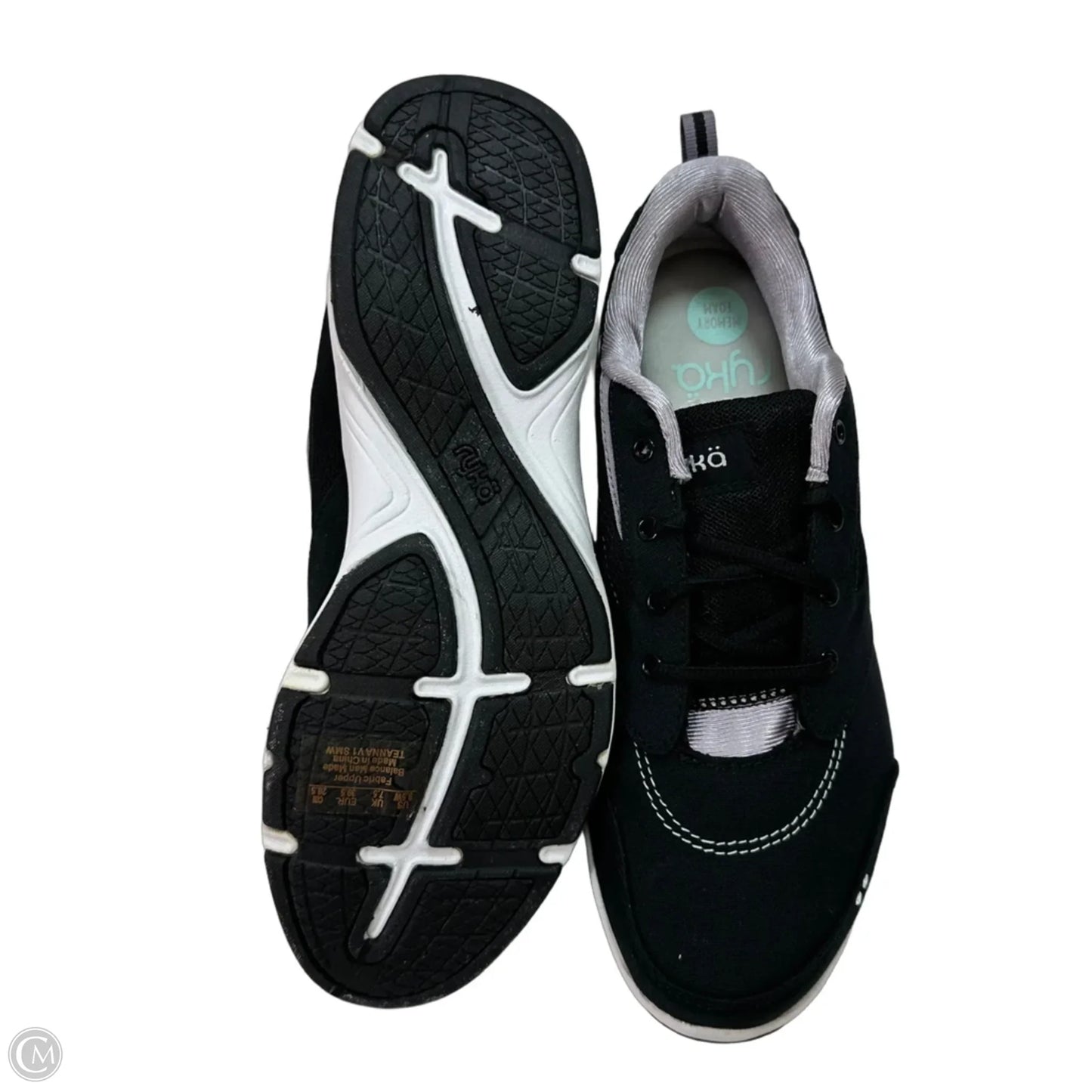 Shoes Sneakers By Ryka In Black, Size: 9.5