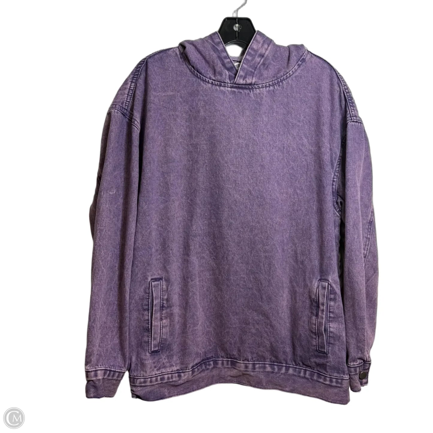 Top Long Sleeve By Clothes Mentor In Purple, Size: M