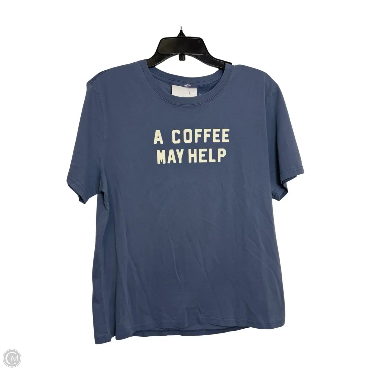 Top Short Sleeve Basic By Clothes Mentor In Blue, Size: Xl