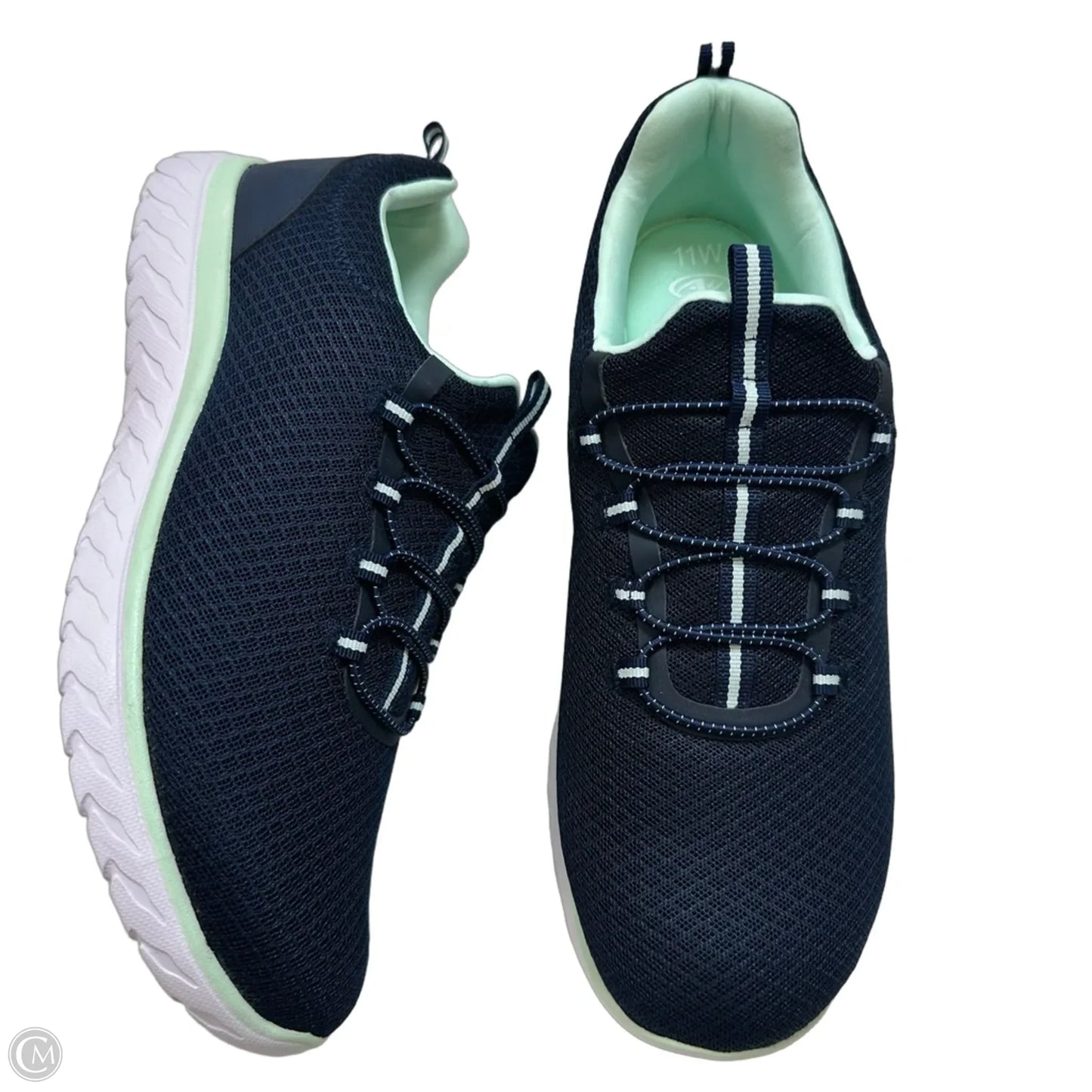 Shoes Sneakers By Athletic Works In Navy, Size: 11 WIDE