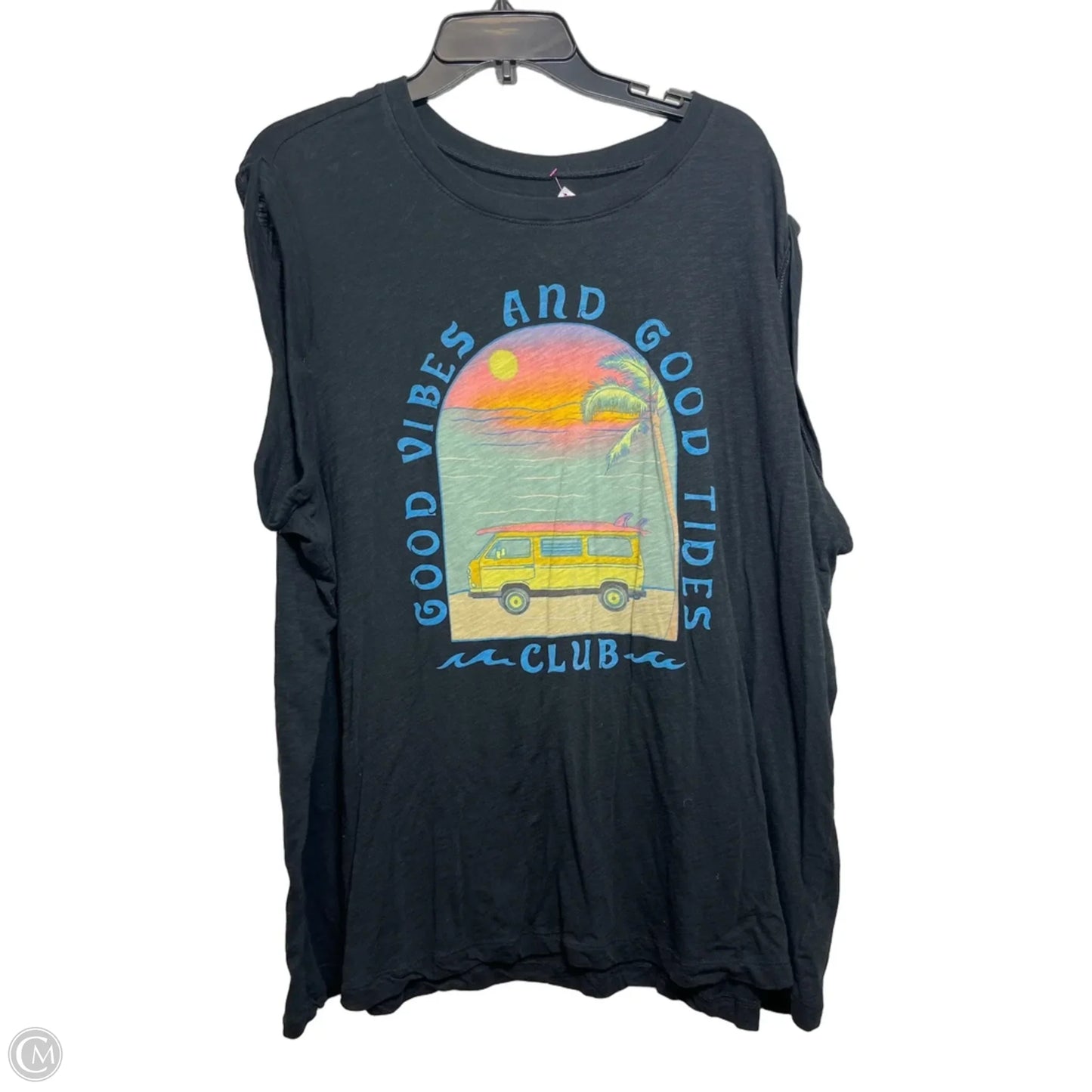 Top Sleeveless Basic By Torrid In Black, Size: 4