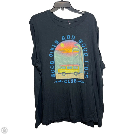 Top Sleeveless Basic By Torrid In Black, Size: 4
