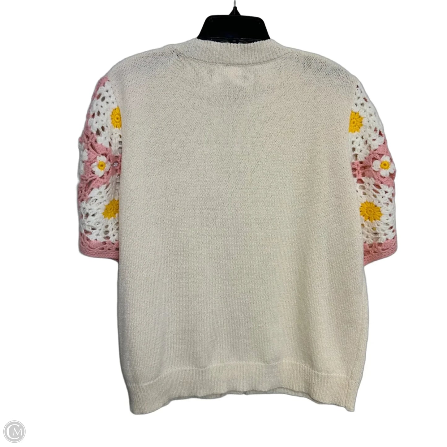 Cardigan By Bibi In Ivory, Size: Xl