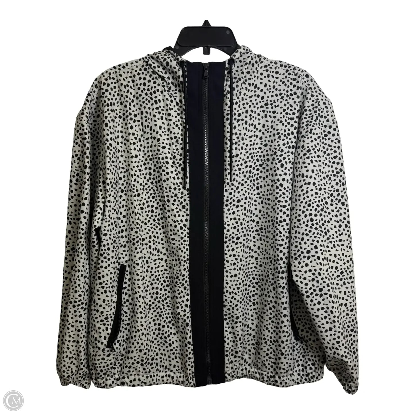 Jacket Windbreaker By Lou And Grey In Animal Print, Size: L