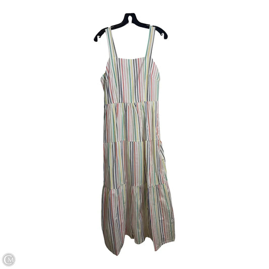 Dress Casual Maxi By J. Crew In Multi-colored, Size: 6