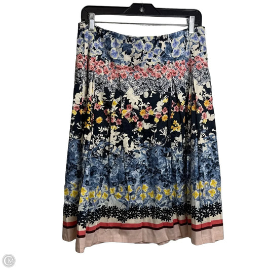 Skirt Midi By Talbots In Multi-colored, Size: 6