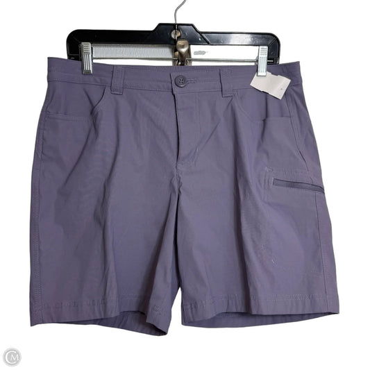 Shorts By Eddie Bauer In Purple, Size: 10
