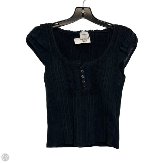Top Short Sleeve By Maeve In Black, Size: Xs