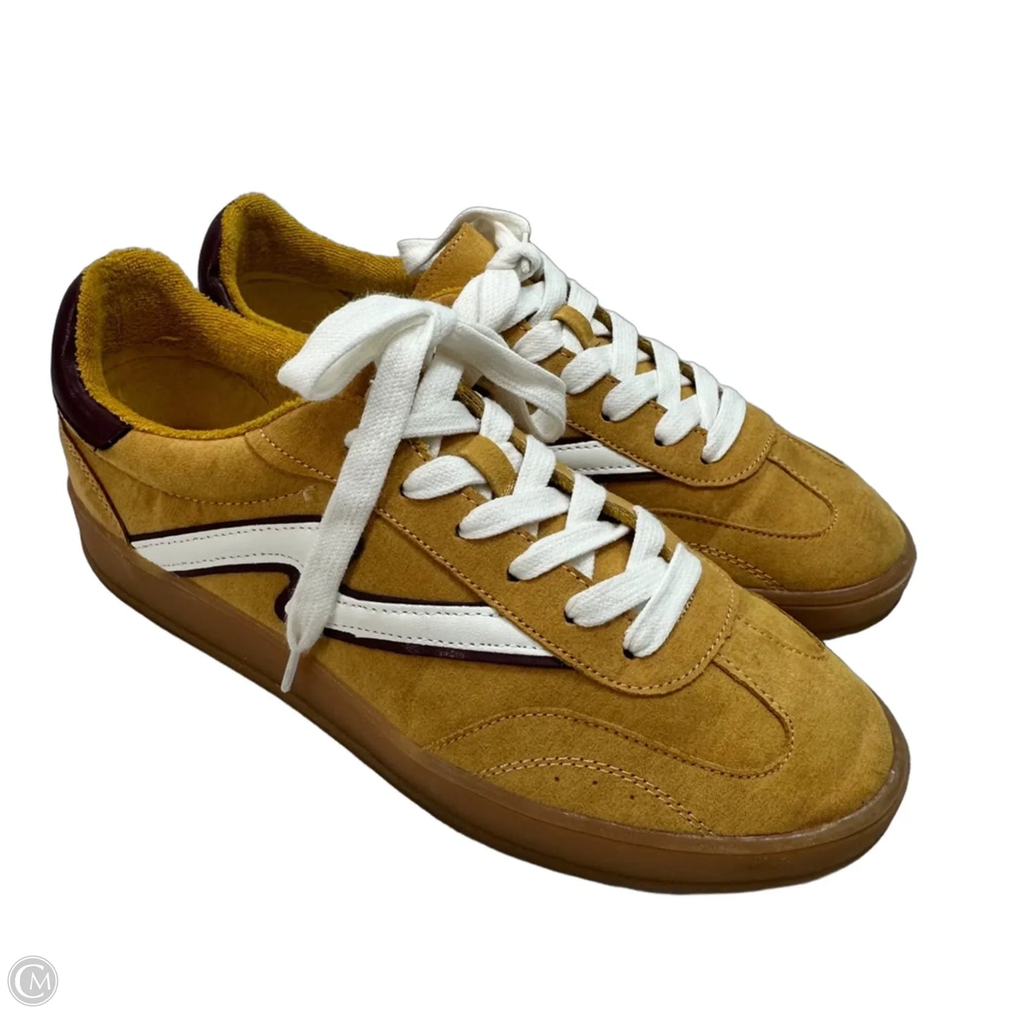 Shoes Sneakers By Madden Girl In Yellow, Size: 8