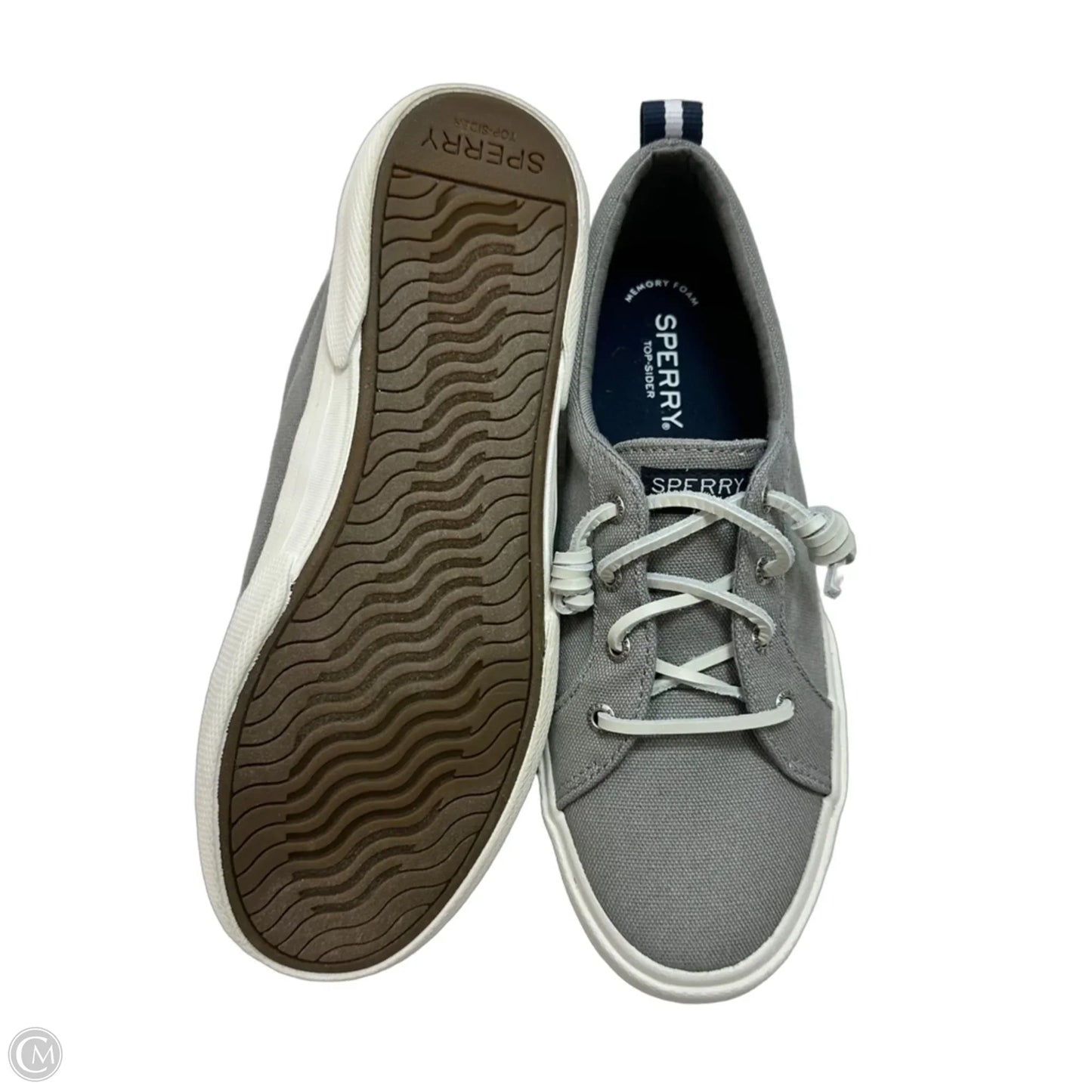 Shoes Sneakers By Sperry In Grey, Size: 8