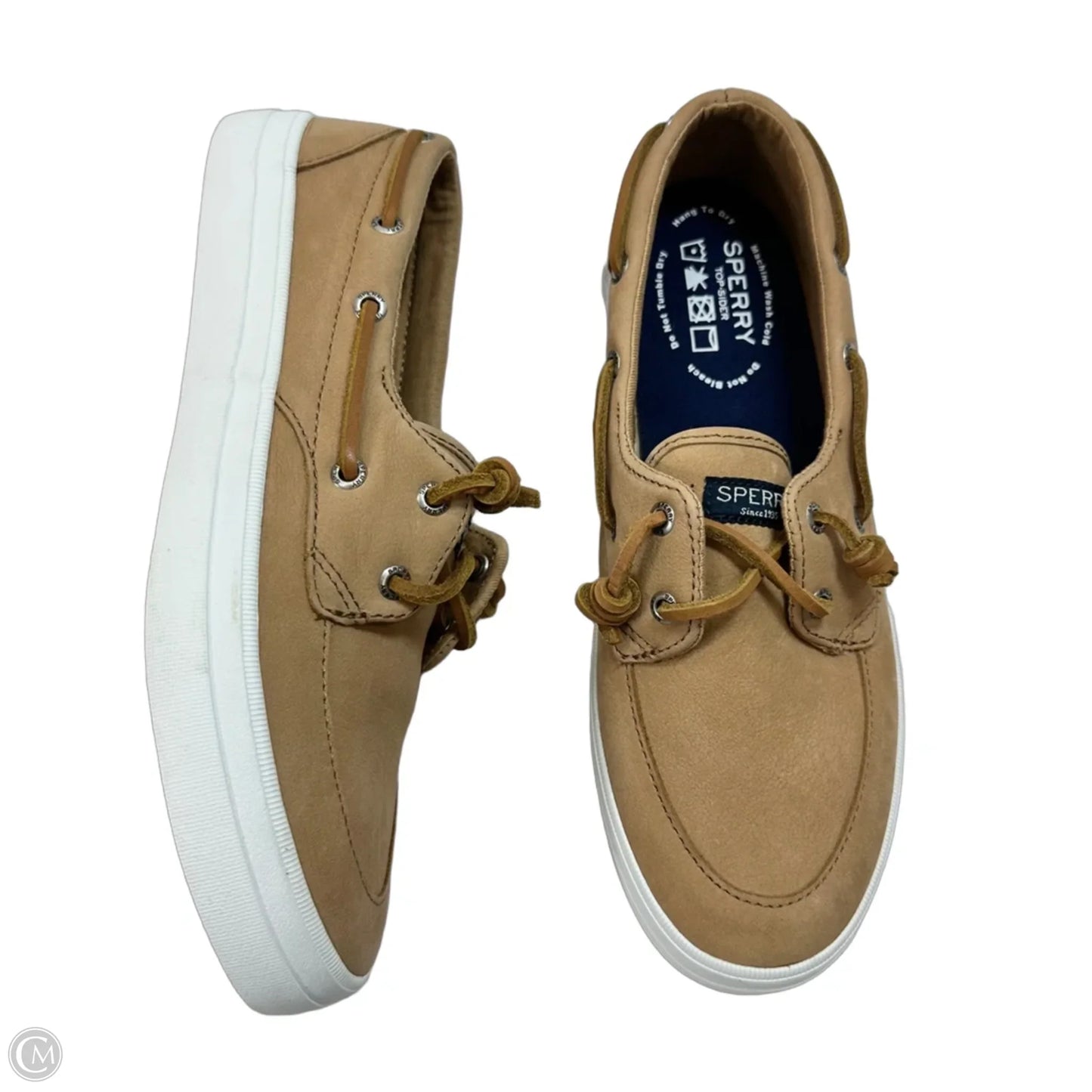 Shoes Flats By Sperry In Tan, Size: 8