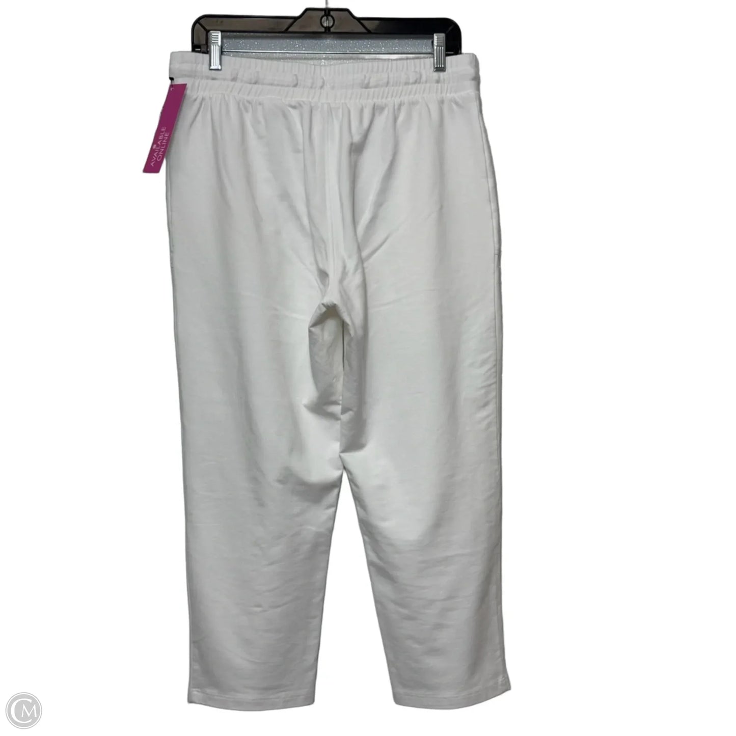 Pants Cropped By Talbots In White, Size: M