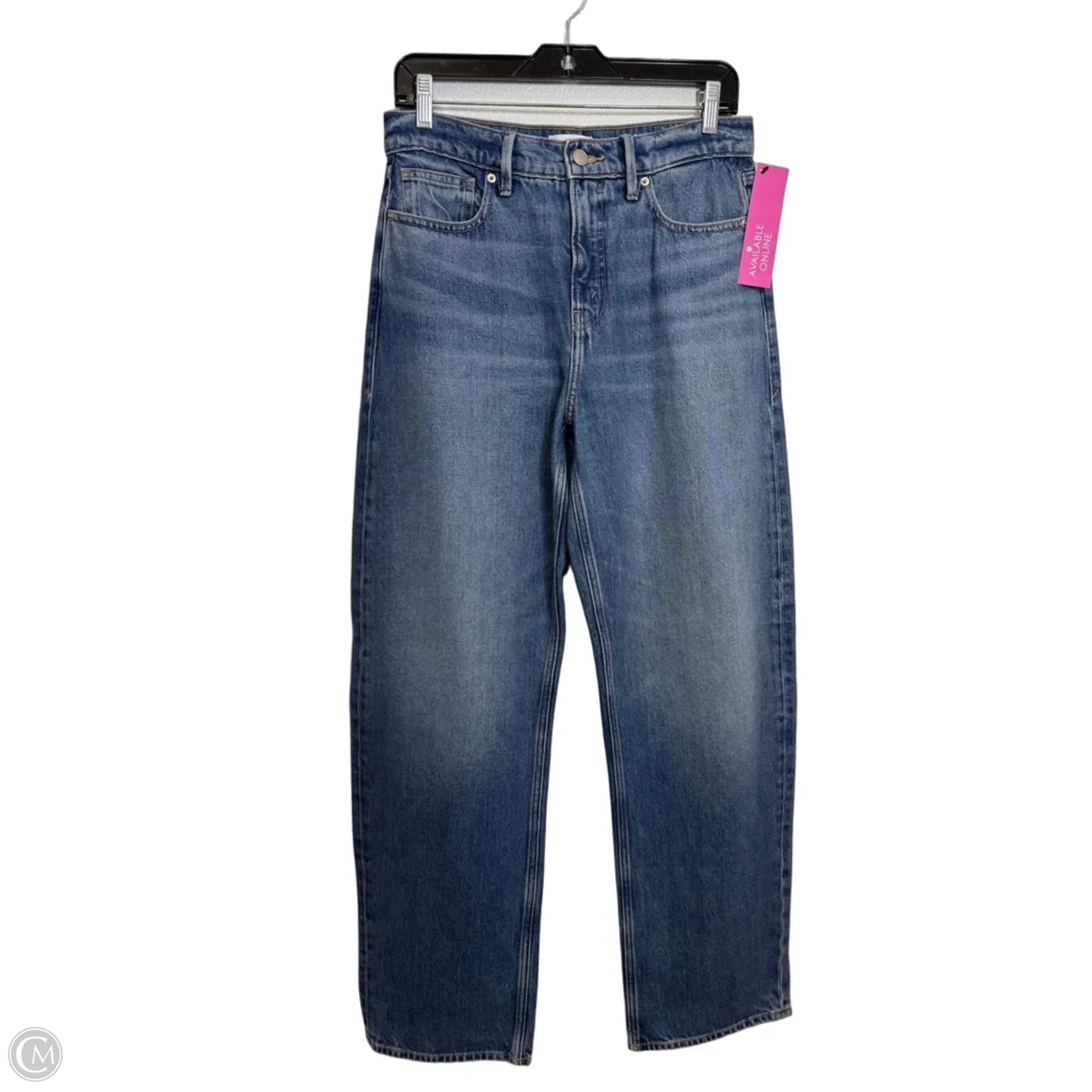 Jeans Boyfriend By Good American In Blue Denim, Size: 2