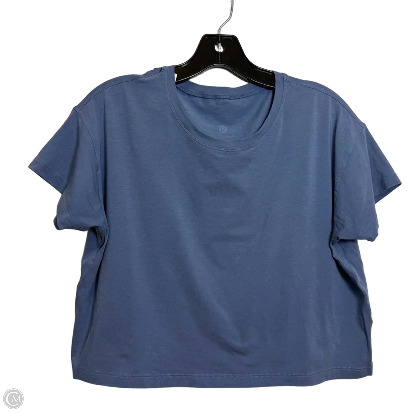 Top Short Sleeve Basic By Lululemon In Blue, Size: S