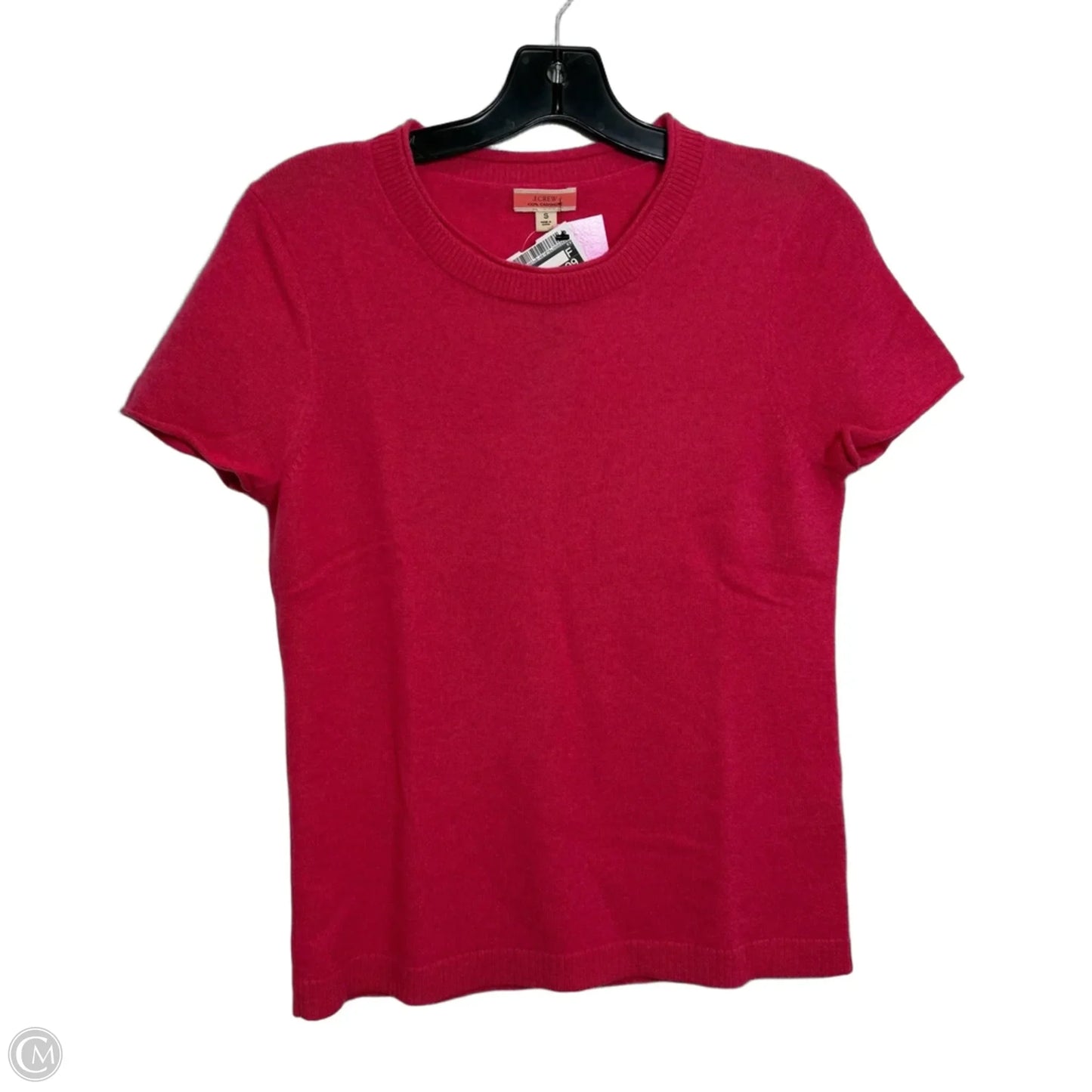 Sweater Short Sleeve By J. Crew In Pink, Size: S