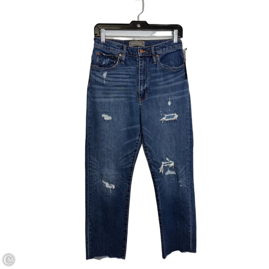 Jeans Straight By Point Sur In Blue Denim, Size: 4
