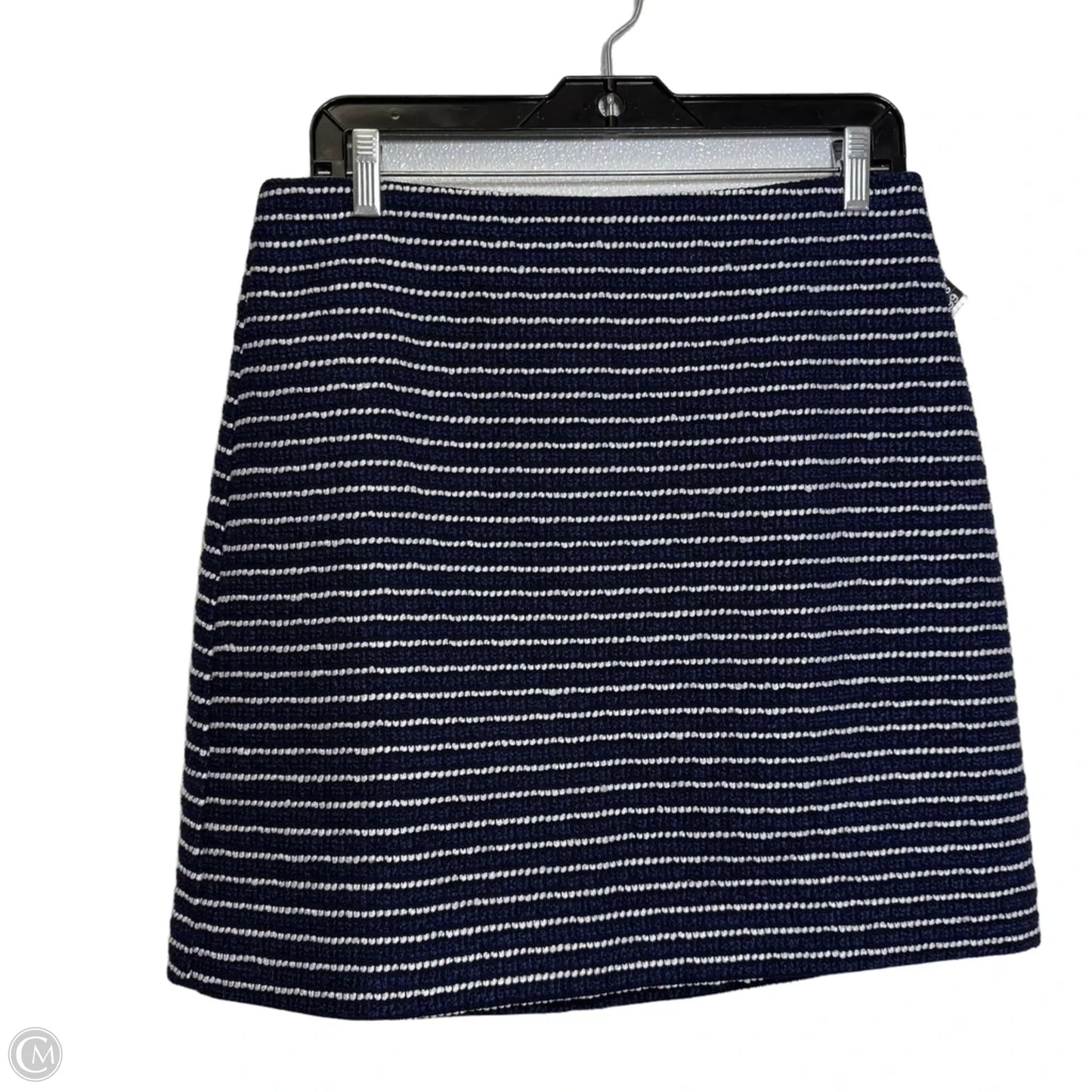 Skirt Suit 2pc By J. Crew In Striped Pattern, Size: 8