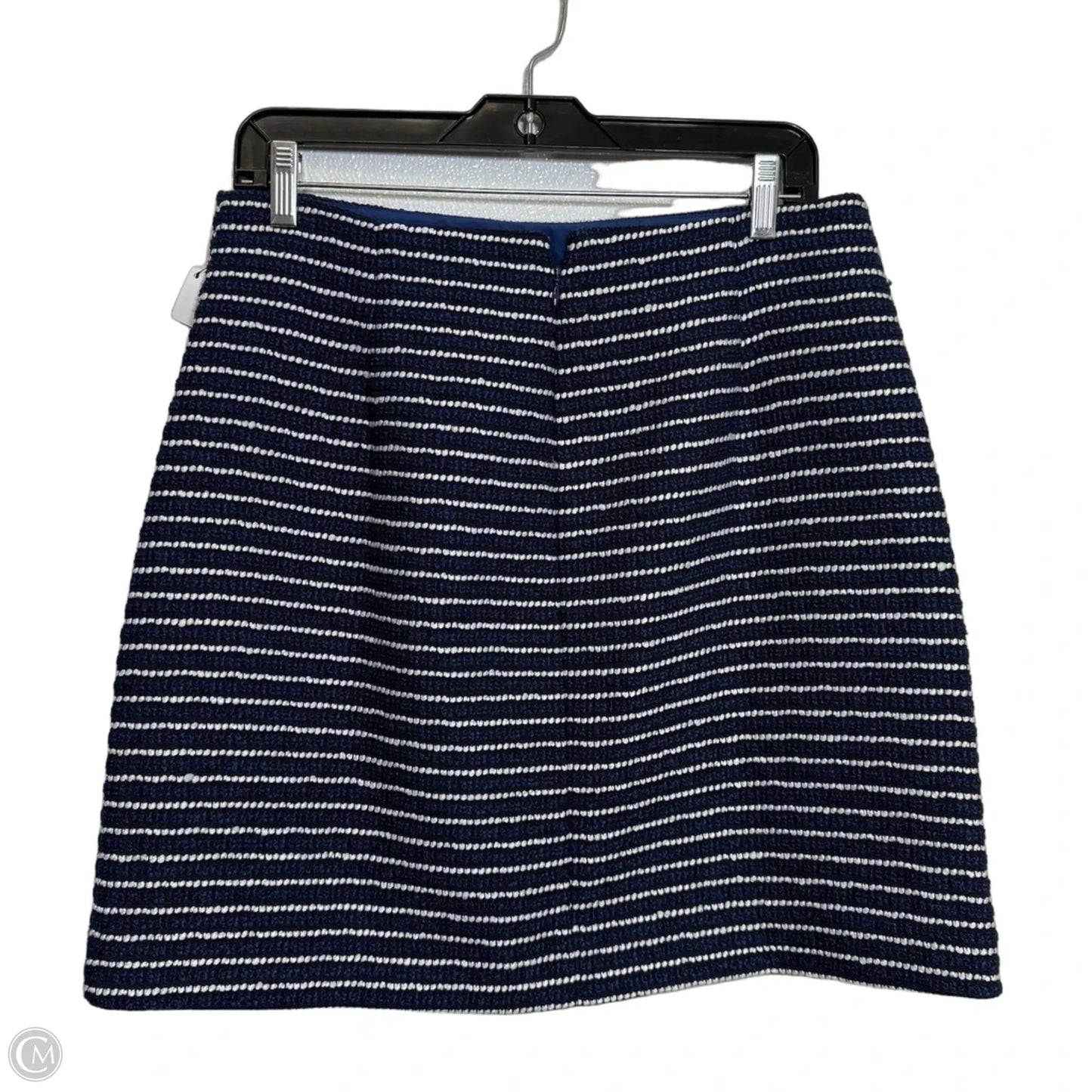 Skirt Suit 2pc By J. Crew In Striped Pattern, Size: 8