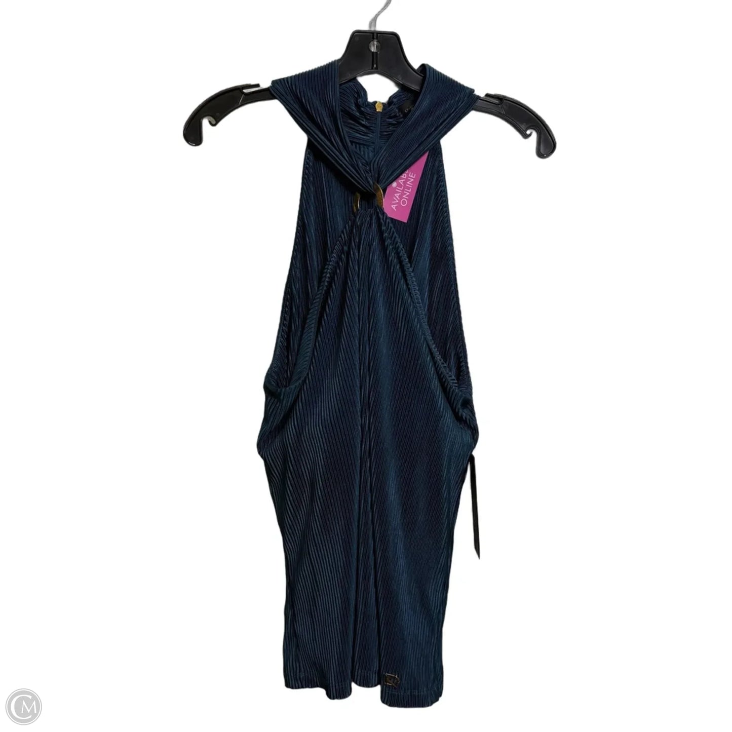 Tank Top By Donna Karan In Blue, Size: L
