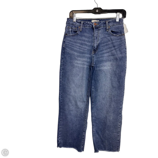 Jeans Cropped By Oliver Logan In Blue Denim, Size: 2