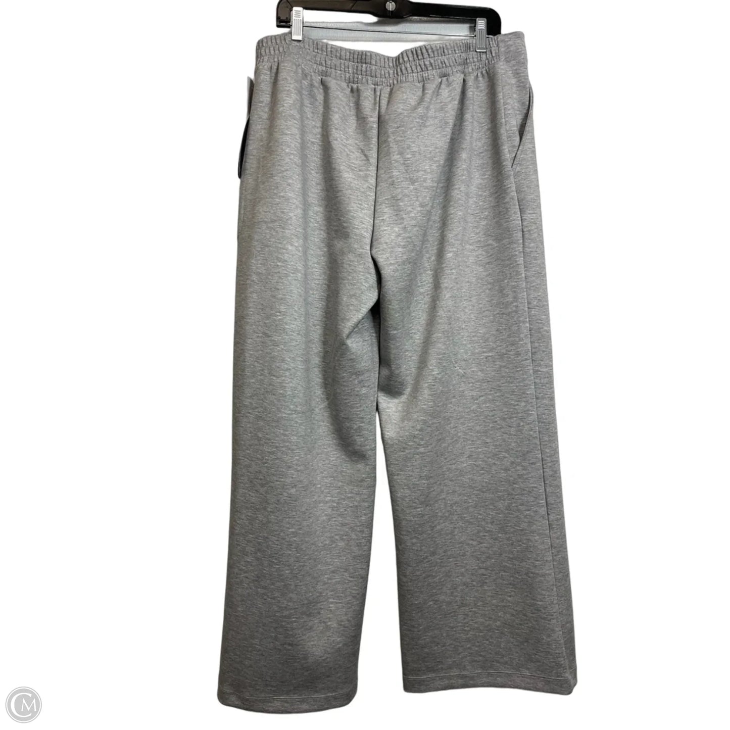 Athletic Pants 2pc By Scoop In Grey, Size: Xxl