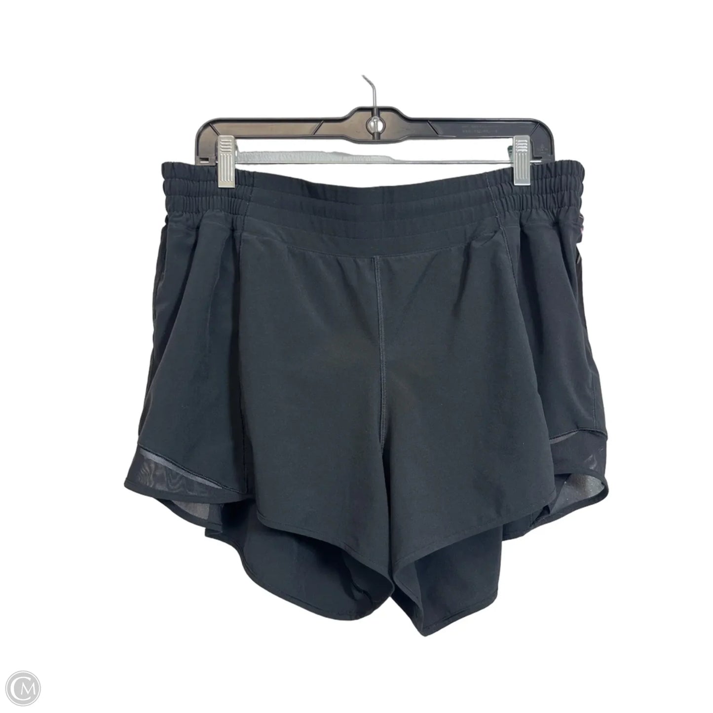 Athletic Shorts By Lululemon In Black, Size: 14