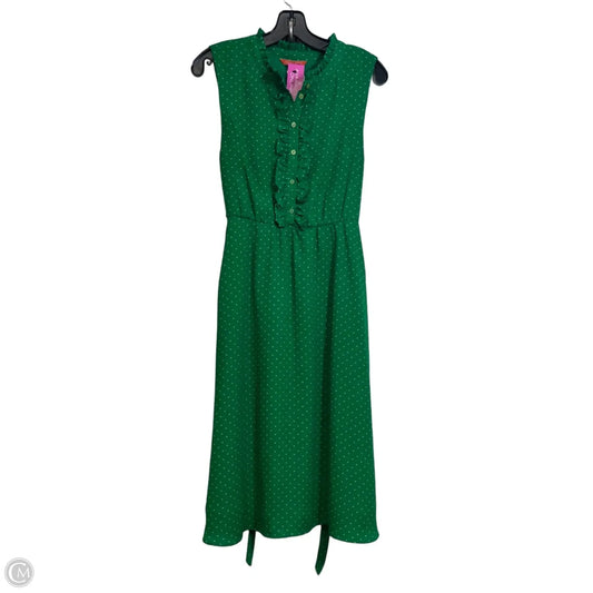 Dress Casual Midi By Modcloth In Green, Size: M