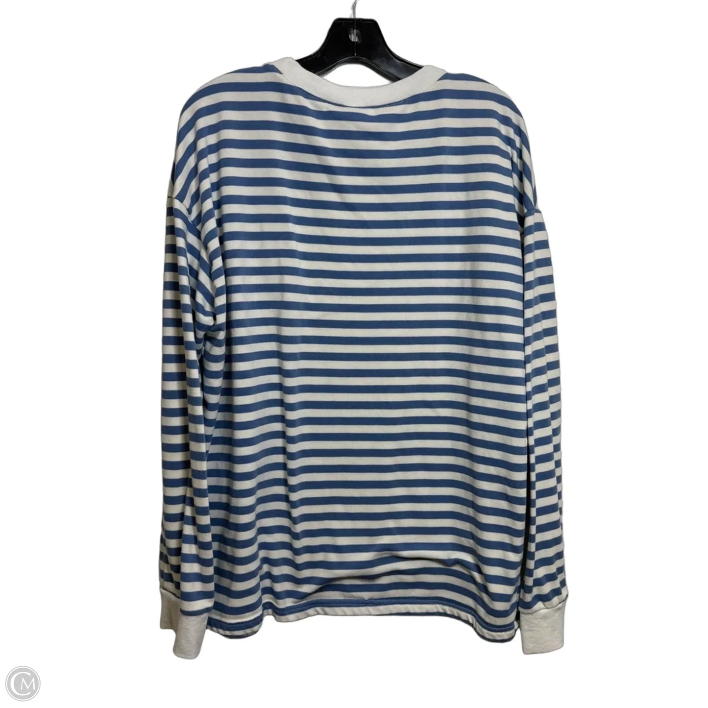 Top Long Sleeve Basic By Clothes Mentor In Striped Pattern, Size: Xxl