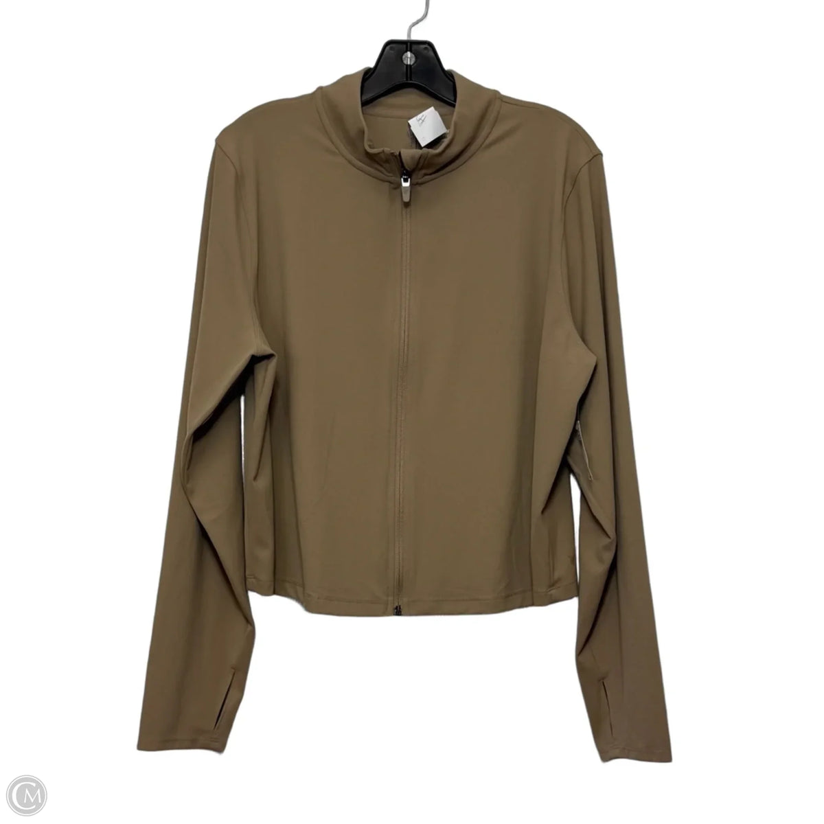 Athletic Jacket By Old Navy In Tan, Size: 2x