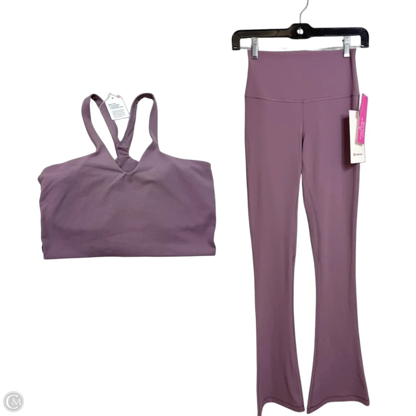 Athletic Pants 2pc By Lululemon In Pink, Size: S