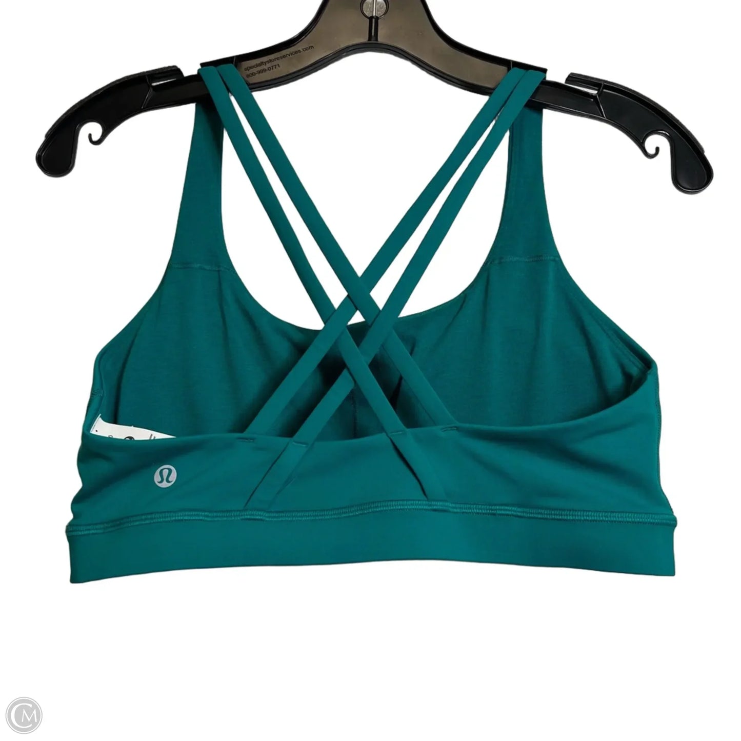 Athletic Bra By Lululemon In Teal, Size: 10