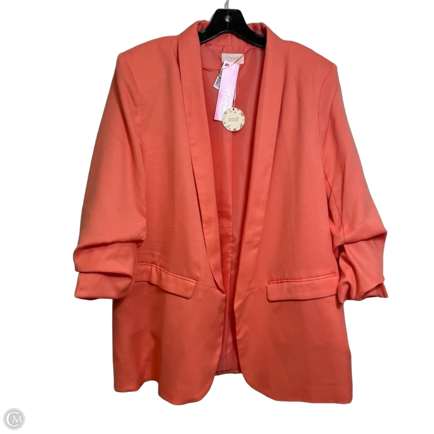 Blazer By Oddi In Coral, Size: 2x