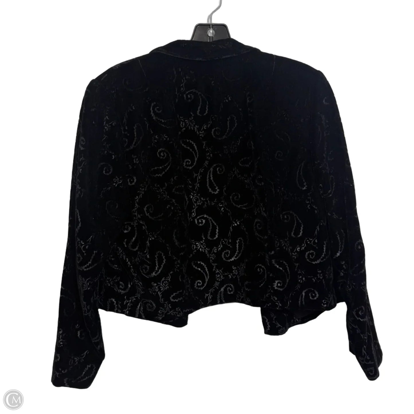 Blazer By Clothes Mentor In Black, Size: S