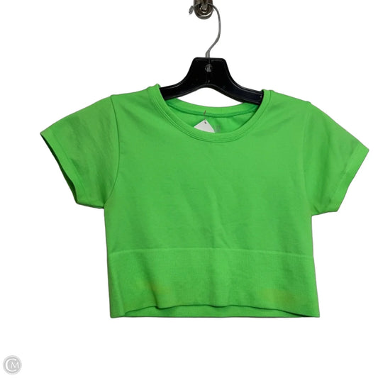 Athletic Top Short Sleeve By Aerie In Green, Size: S