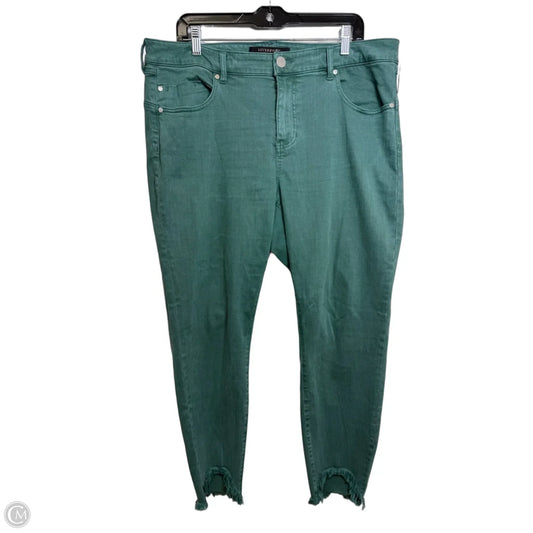 Jeans Jeggings By Liverpool In Green, Size: 16