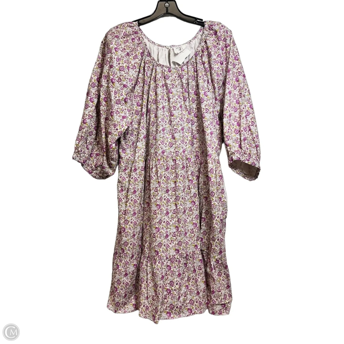 Dress Party Short By Clothes Mentor In Floral Print, Size: Xxl