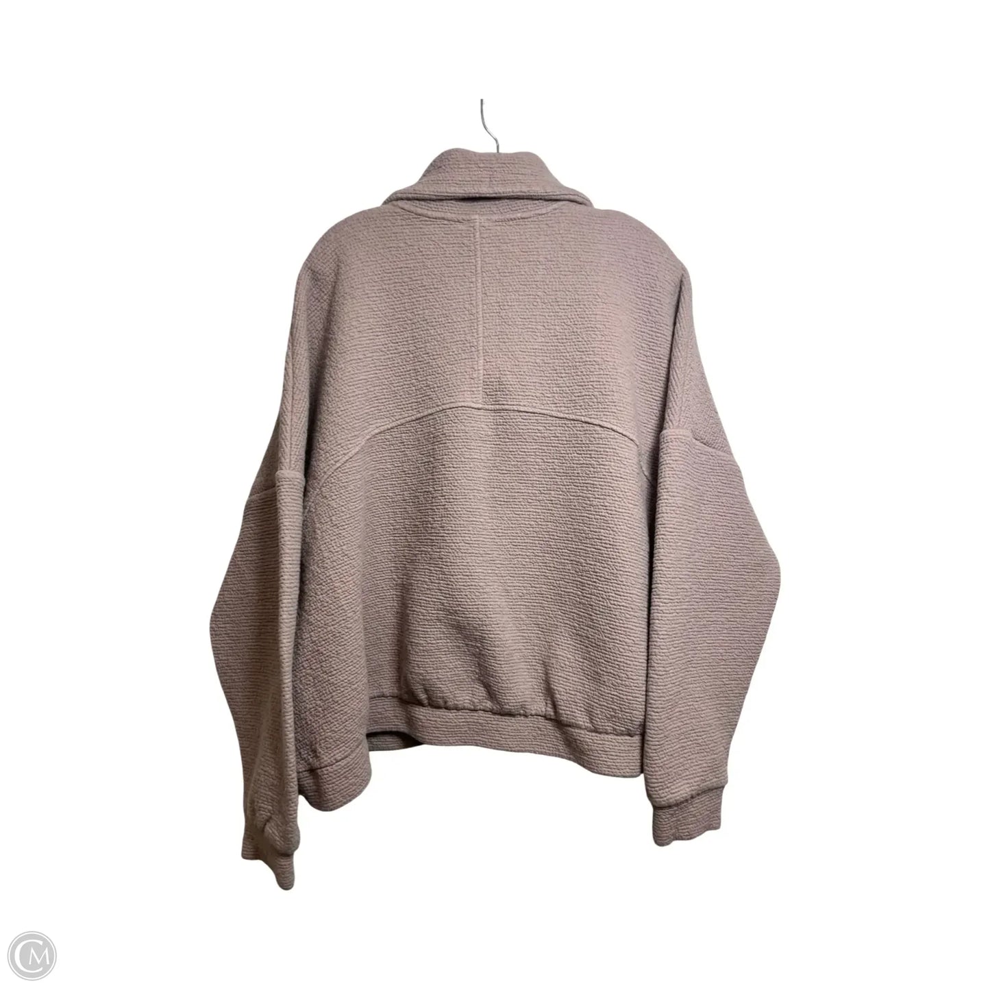 Athletic Top Long Sleeve Collar By Calia In Mauve, Size: Xxl