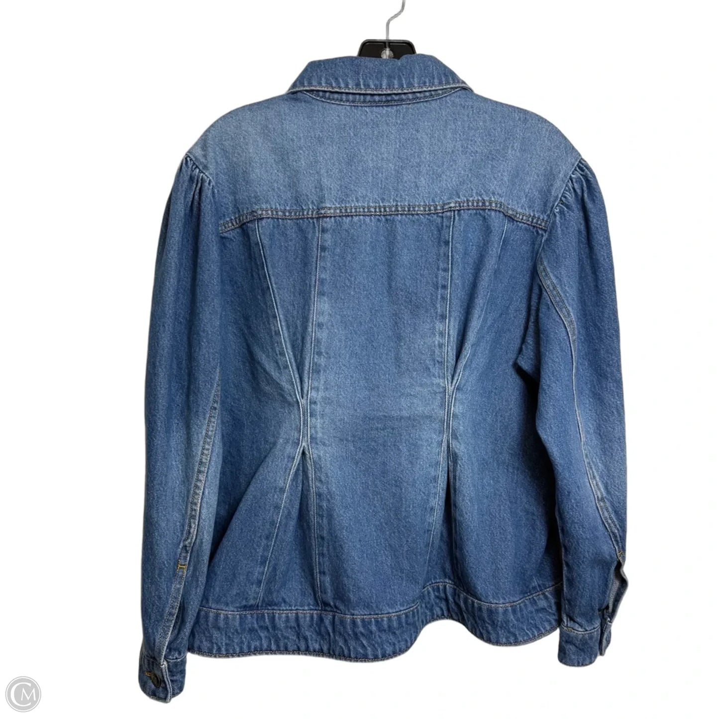 Jacket Denim By Future Collective In Blue Denim, Size: L