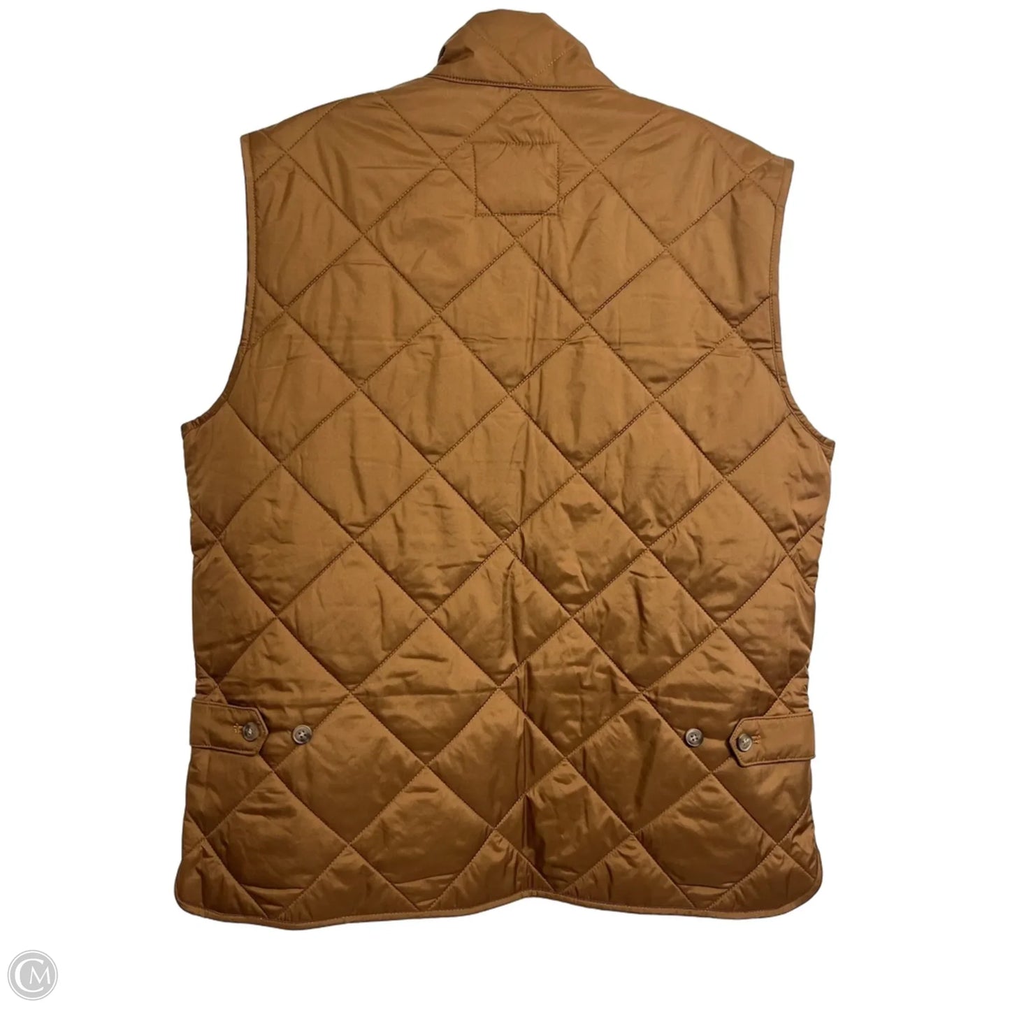 Vest Puffer & Quilted By J. Crew In Tan, Size: M