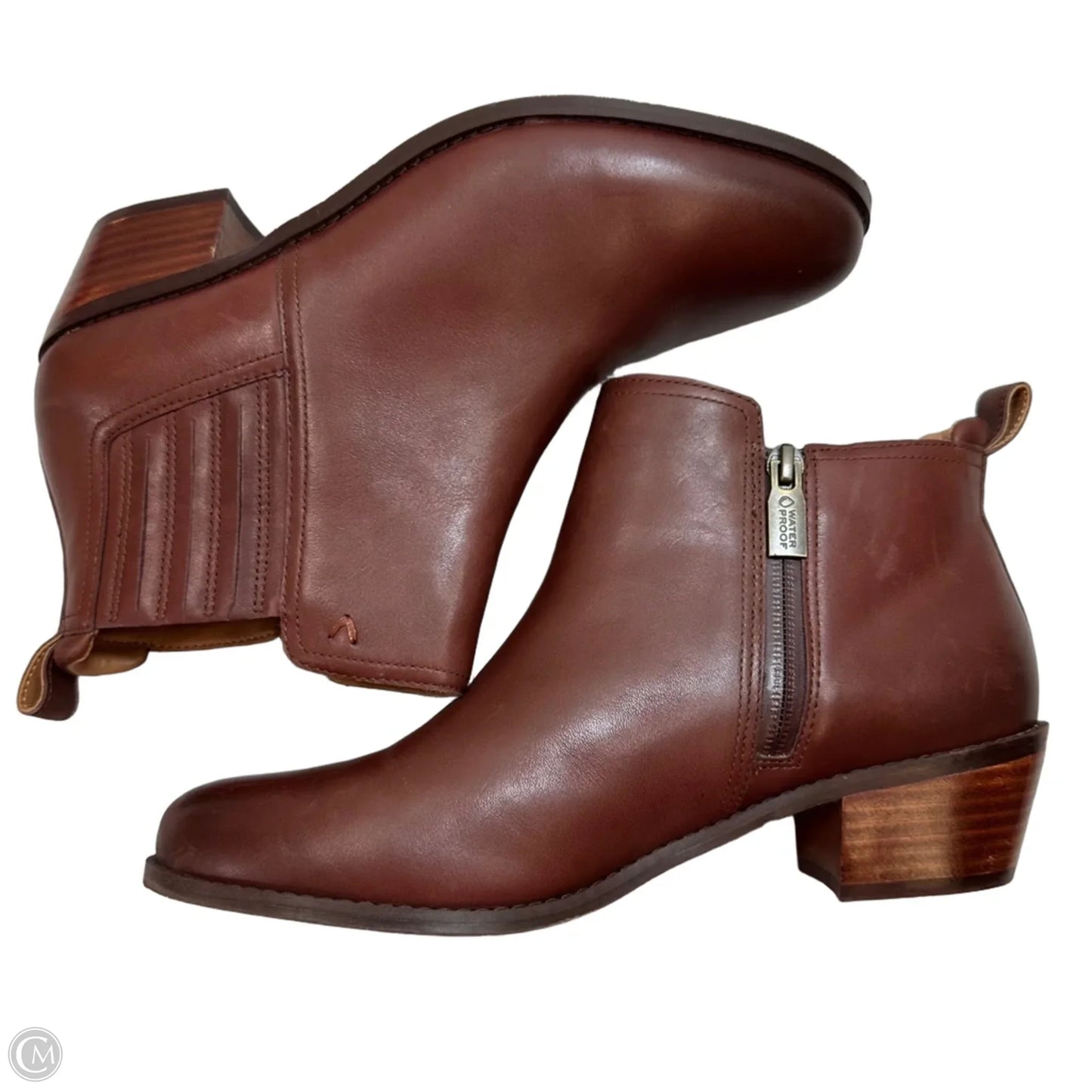 Boots Ankle Flats By Vionic In Tan, Size: 9